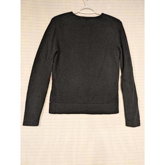 Lord & Taylor 2 Two Ply Cashmere Sweater - Stylish Striped Design - Picture 9 of 9